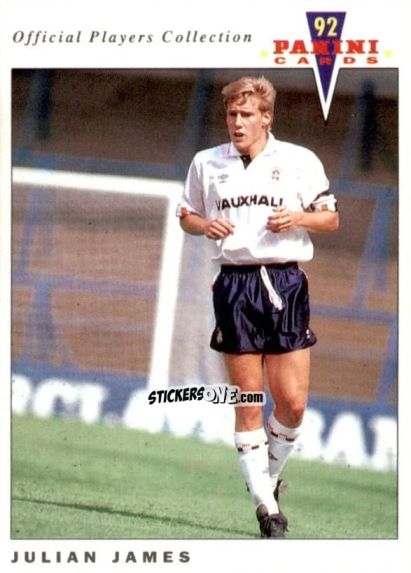Cromo Julian James - UK Players Collection 1991-1992 n. 112 - Panini