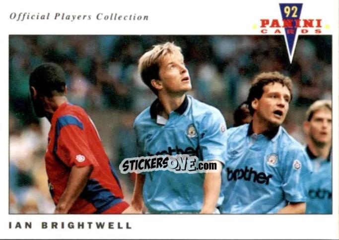 Cromo Ian Brightwell - UK Players Collection 1991-1992 n. 120 - Panini