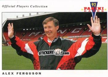 Cromo Alex Ferguson - UK Players Collection 1991-1992 n. 130 - Panini