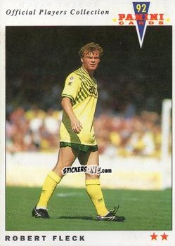 Cromo Robert Fleck - UK Players Collection 1991-1992 n. 153 - Panini