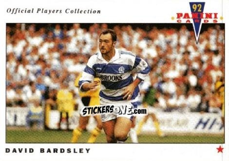 Figurina David Bardsley - UK Players Collection 1991-1992 n. 192 - Panini