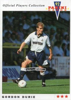 Cromo Gordon Durie - UK Players Collection 1991-1992 n. 250 - Panini
