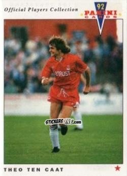Cromo Theo ten Caat - UK Players Collection 1991-1992 n. 282 - Panini