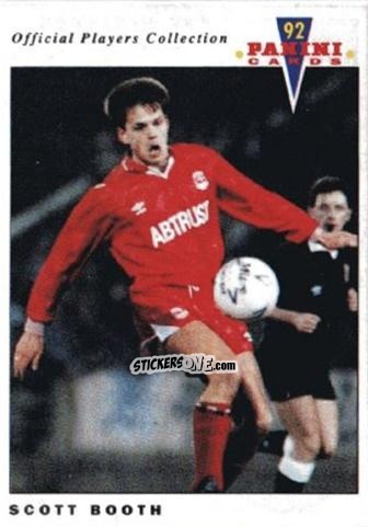 Cromo Scott Booth - UK Players Collection 1991-1992 n. 286 - Panini