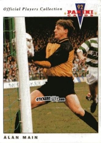 Cromo Alan Main - UK Players Collection 1991-1992 n. 314 - Panini