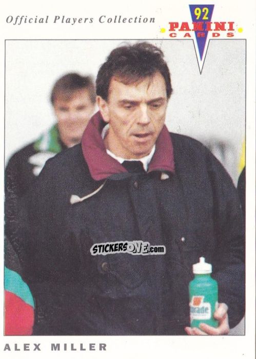 Figurina Alex Miller - UK Players Collection 1991-1992 n. 361 - Panini