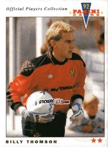 Cromo Billy Thomson - UK Players Collection 1991-1992 n. 374 - Panini