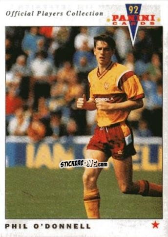Cromo Phil O'Donnell - UK Players Collection 1991-1992 n. 382 - Panini