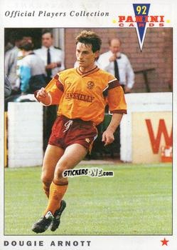 Figurina Dougie Arnott - UK Players Collection 1991-1992 n. 383 - Panini