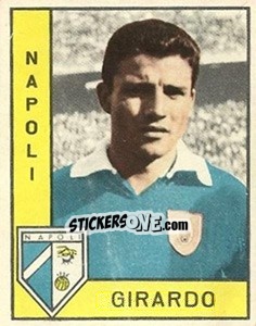 Figurina Antonio Girardo - Calciatori 1962-1963 n. 184 - Panini
