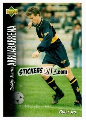 Figurina Rodolfo Martin Arruabarrena - Futbol Argentino Apertura 1995 n. 5 - Upper Deck