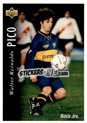 Figurina Walter Reinaldo Pico - Futbol Argentino Apertura 1995 n. 11 - Upper Deck