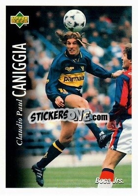 Cromo Claudio Paul Caniggia - Futbol Argentino Apertura 1995 n. 13 - Upper Deck