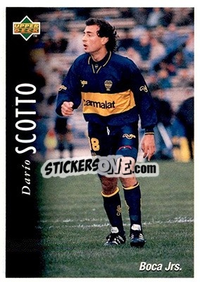 Figurina Dario Scotto - Futbol Argentino Apertura 1995 n. 15 - Upper Deck