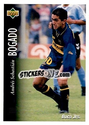 Figurina Andres Sebastian Bogado - Futbol Argentino Apertura 1995 n. 19 - Upper Deck