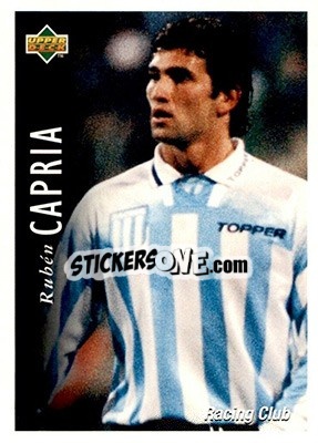 Sticker Ruben Capria - Futbol Argentino Apertura 1995 n. 48 - Upper Deck