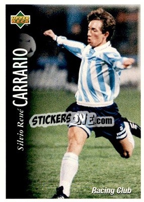 Sticker Silvio Rene Carrario - Futbol Argentino Apertura 1995 n. 51 - Upper Deck