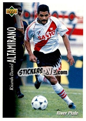 Sticker Ricardo Daniel Altamirano - Futbol Argentino Apertura 1995 n. 57 - Upper Deck