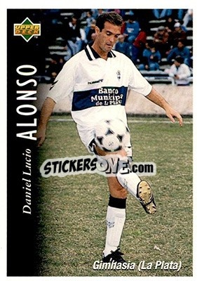 Cromo Daniel Lucio Alonso - Futbol Argentino Apertura 1995 n. 129 - Upper Deck