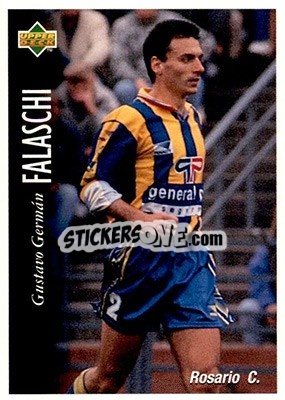 Cromo Gustavo German Falschi - Futbol Argentino Apertura 1995 n. 152 - Upper Deck