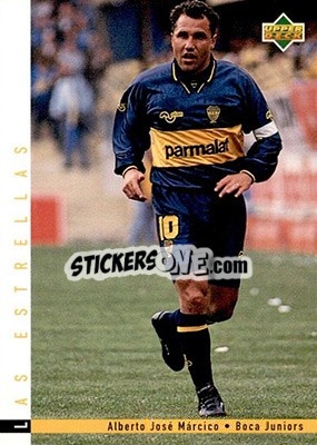 Figurina Alberto Jose Marcico - Futbol Argentino Apertura 1995 n. 178 - Upper Deck