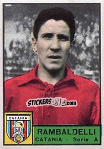 Cromo Renato Rambaldelli - Calciatori 1963-1964 n. 53 - Panini
