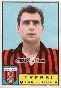 Sticker Mario Trebbi - Calciatori 1963-1964 n. 197 - Panini