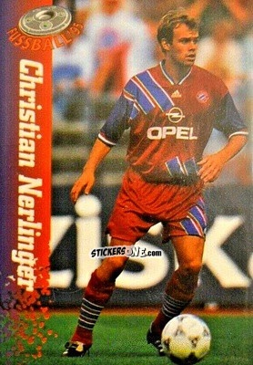 Figurina Christian Nerlinger - Bundesliga Fussball Cards 1994-1995 n. 7 - Panini