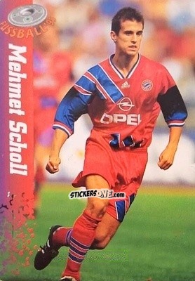 Cromo Mehmet Scholl - Bundesliga Fussball Cards 1994-1995 n. 10 - Panini