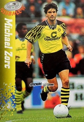 Cromo Michael Zorc - Bundesliga Fussball Cards 1994-1995 n. 36 - Panini