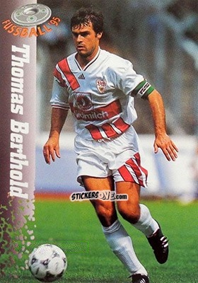 Cromo Thomas Berthold - Bundesliga Fussball Cards 1994-1995 n. 96 - Panini