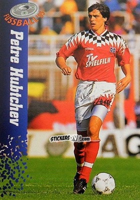 Cromo Petre Hubtchev - Bundesliga Fussball Cards 1994-1995 n. 120 - Panini