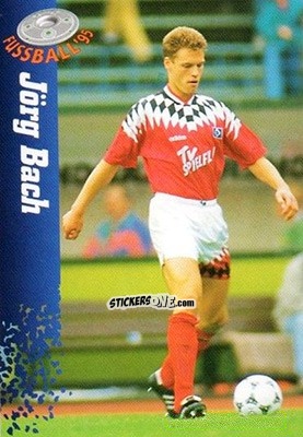 Sticker Jorg Bach - Bundesliga Fussball Cards 1994-1995 n. 122 - Panini