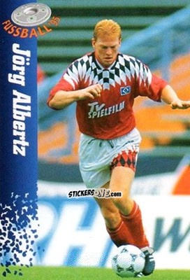 Figurina Jorg Albertz - Bundesliga Fussball Cards 1994-1995 n. 123 - Panini
