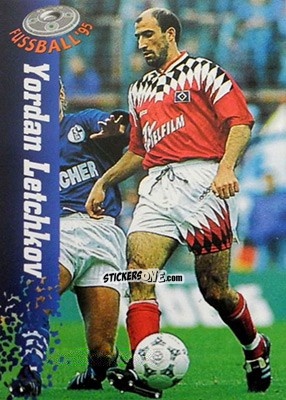 Figurina Yordan Letchkov - Bundesliga Fussball Cards 1994-1995 n. 126 - Panini