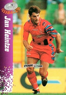 Figurina Jan Heintze - Bundesliga Fussball Cards 1994-1995 n. 190 - Panini