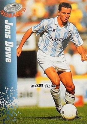 Sticker Jens Dowe - Bundesliga Fussball Cards 1994-1995 n. 228 - Panini