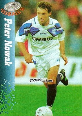 Cromo Peter Nowak - Bundesliga Fussball Cards 1994-1995 n. 231 - Panini