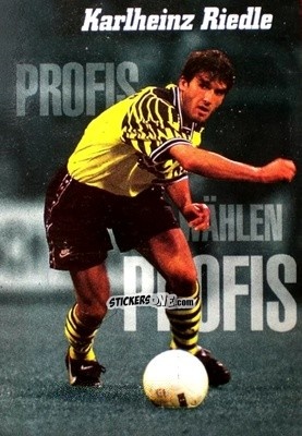Cromo Karlheinz Riedle - Bundesliga Fussball Cards 1994-1995 n. 240 - Panini