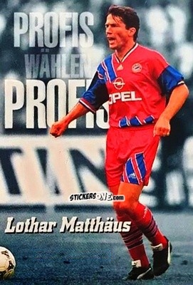 Figurina Lothar Matthaus - Bundesliga Fussball Cards 1994-1995 n. 246 - Panini