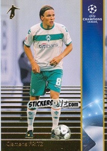 Cromo Clemens Fritz - UEFA Champions League 2008-2009. Trading Cards n. 215 - Panini