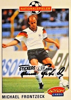 Sticker Michael Frontzeck - Bundesliga Fussball 1992-1993 Action Cards n. 13 - Panini