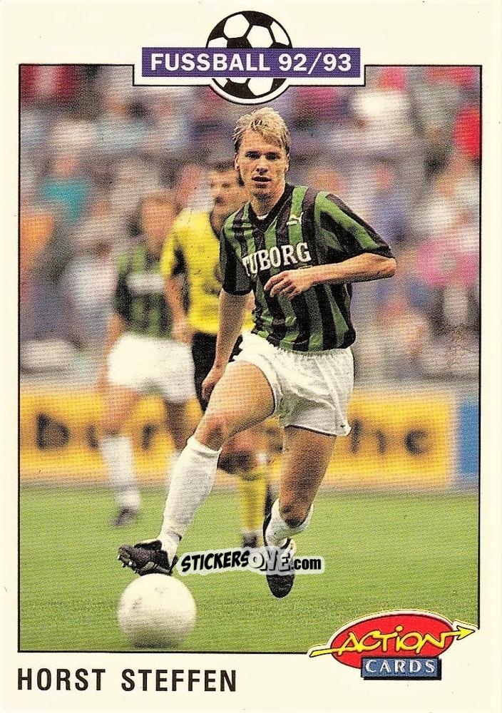 Cromo Horst Steffen - Bundesliga Fussball 1992-1993 Action Cards n. 153 - Panini