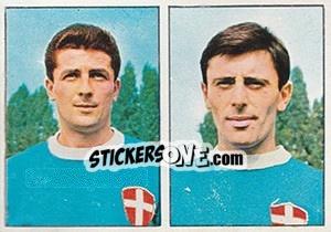 Cromo Pereni / Milanesi - Calciatori 1965-1966 n. 373 - Panini