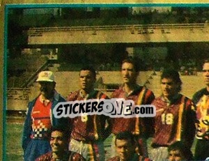 Cromo Equipo (puzzle 1) - Copa América 1995 n. 222 - Navarrete