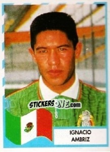 Cromo Ignacio Ambriz - Copa América 1995 n. 144 - Mundicromo