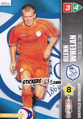 Figurina Glenn Whelan - Coca-Cola Championship 2007-2008 n. 222 - Panini