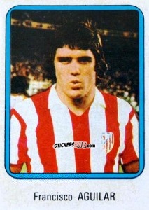 Sticker Aguilar - Vulcano Liga Spagnola 1975-1976 n. 46 - Ediciones Vulcano