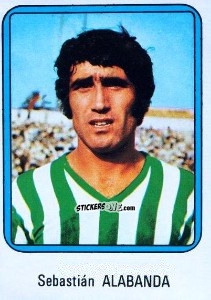 Cromo Alabanda - Vulcano Liga Spagnola 1975-1976 n. 69 - Ediciones Vulcano