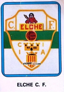 Sticker Escudo - Vulcano Liga Spagnola 1975-1976 n. 75 - Ediciones Vulcano